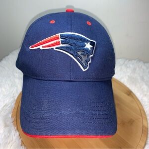 New England Patriots Hat Cap Team Apparel One Size Hook & Loop Closure